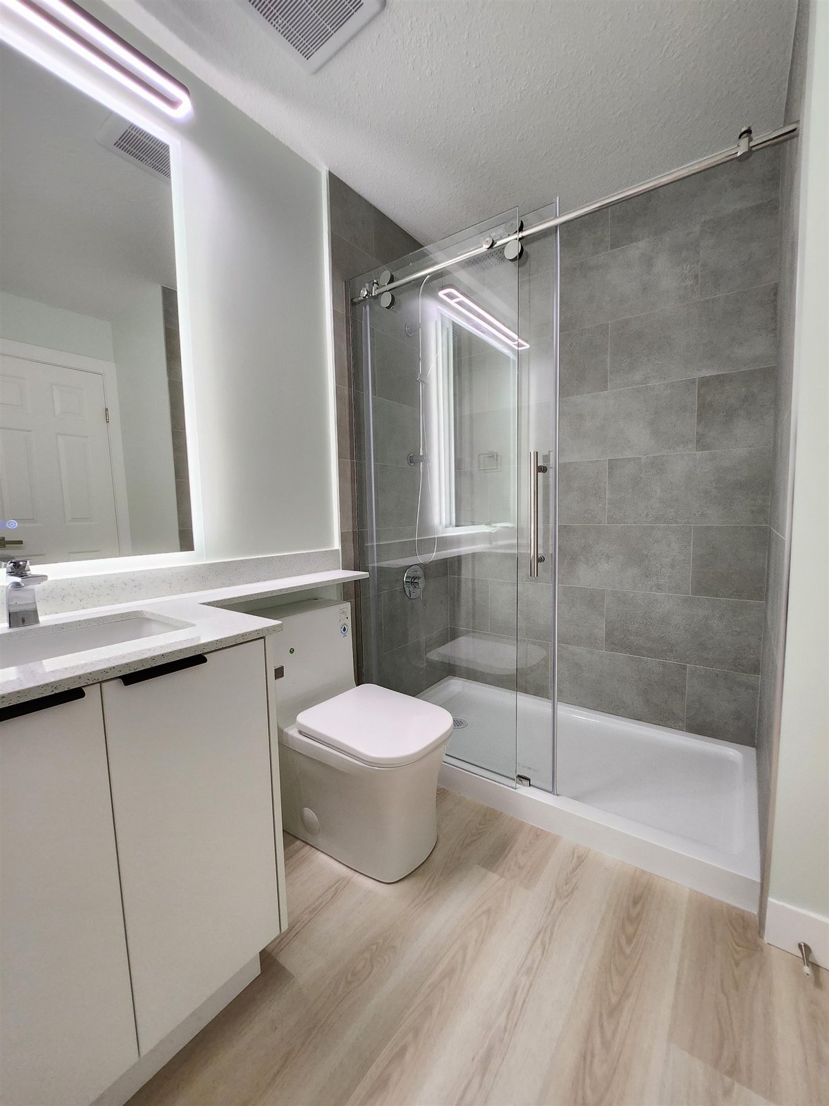 Brighouse condo — bathroom